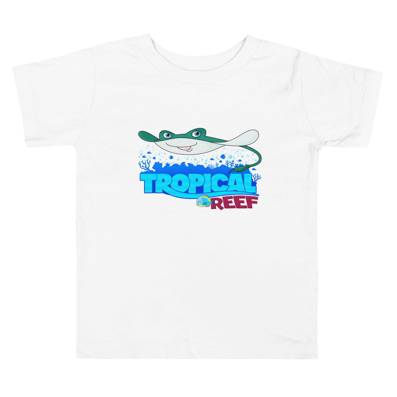 Tropical Reef. Stingray.