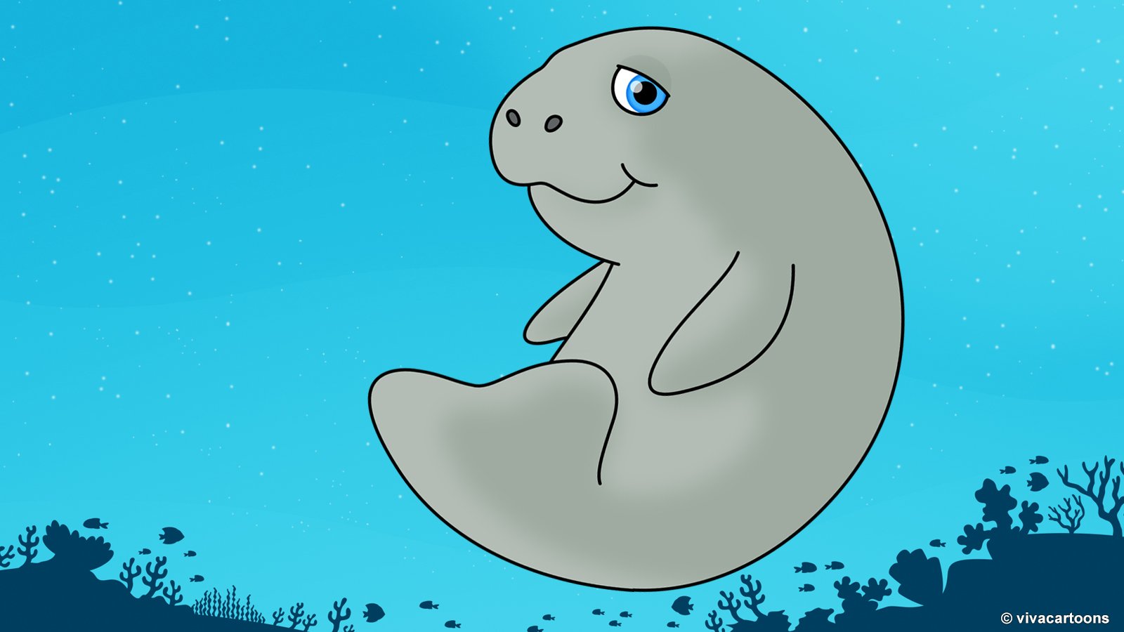 child_illust_manatee