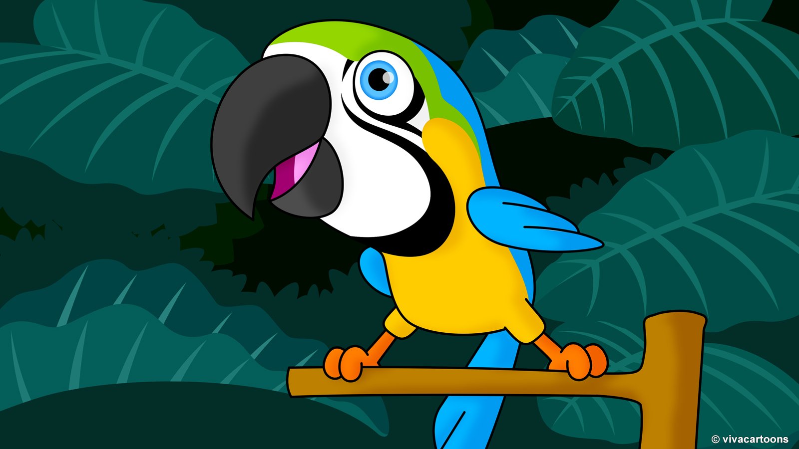 child_illust_parrot