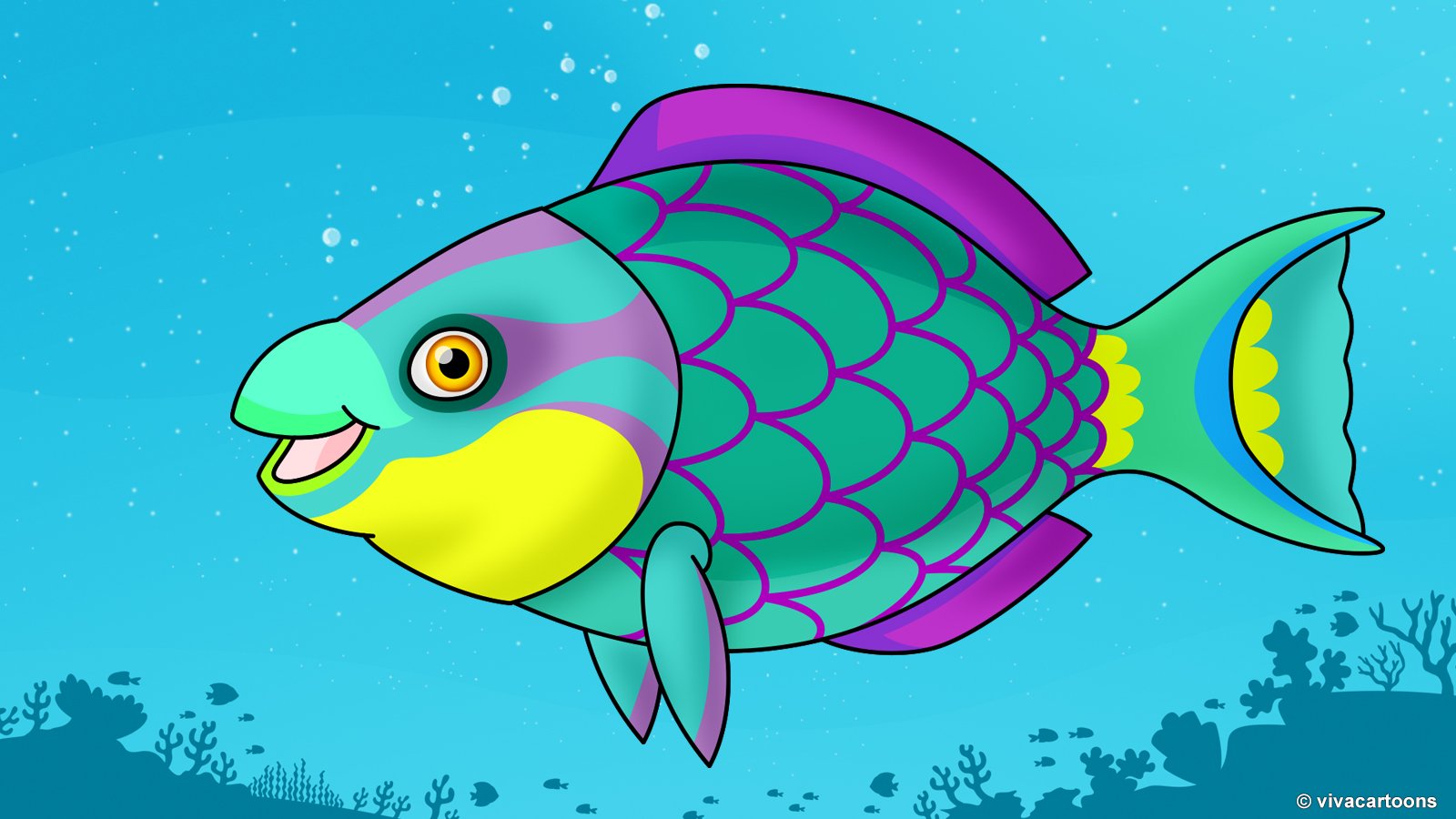 child_illust_parrotfish