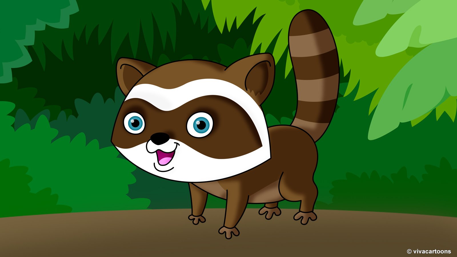 child_illust_racoon
